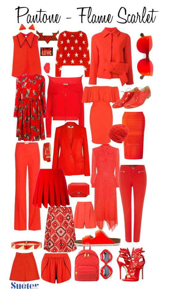 เทรนด์สี Flame Scarlet