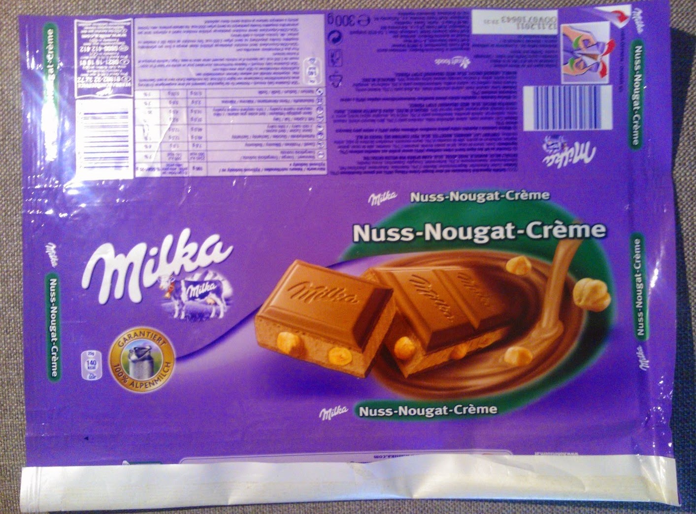 Milka: Milka Nuss-Nougat-Creme (300g)