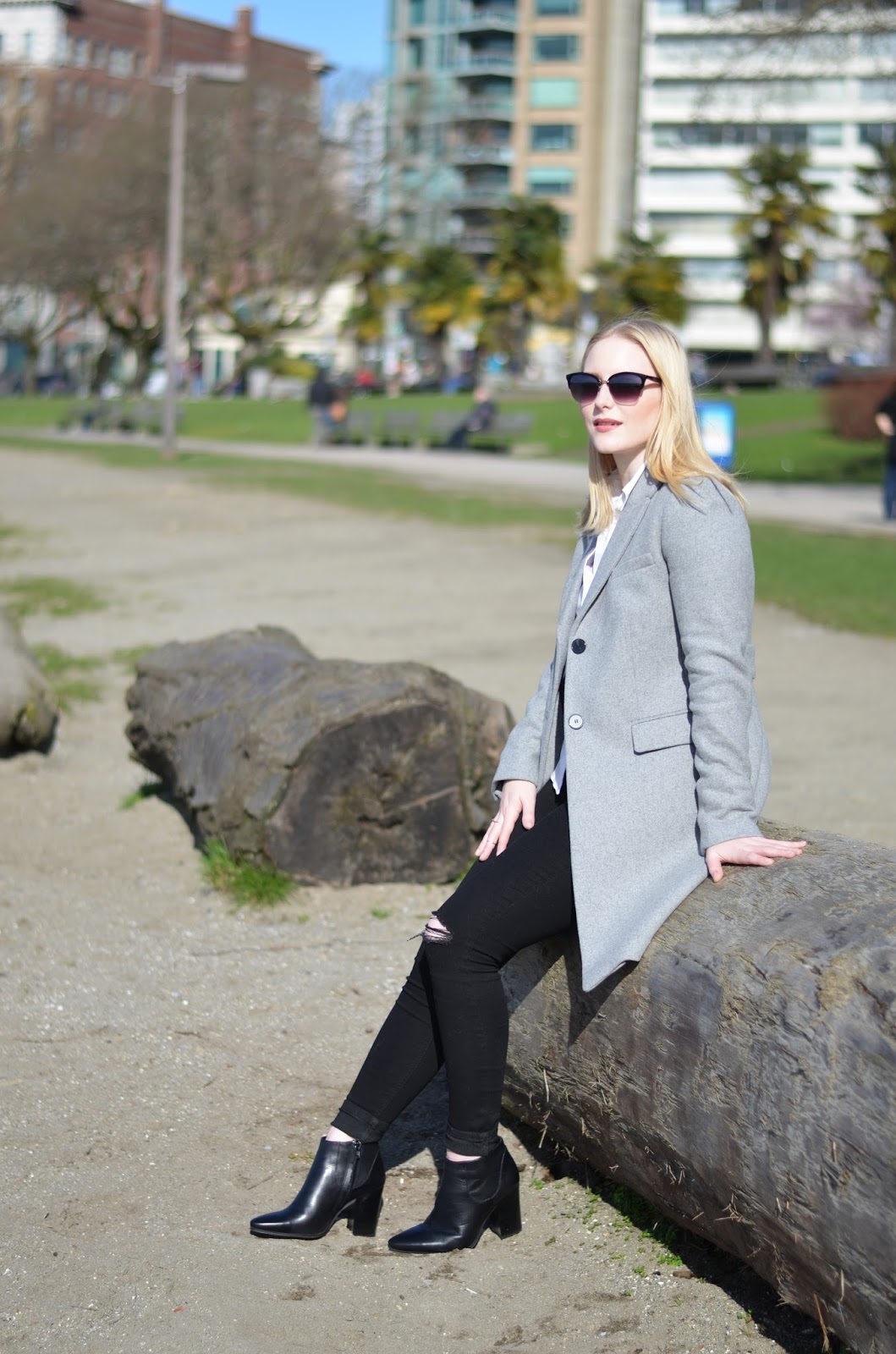 Vancouver Vogue Business Casual The Perfect Grey Coat