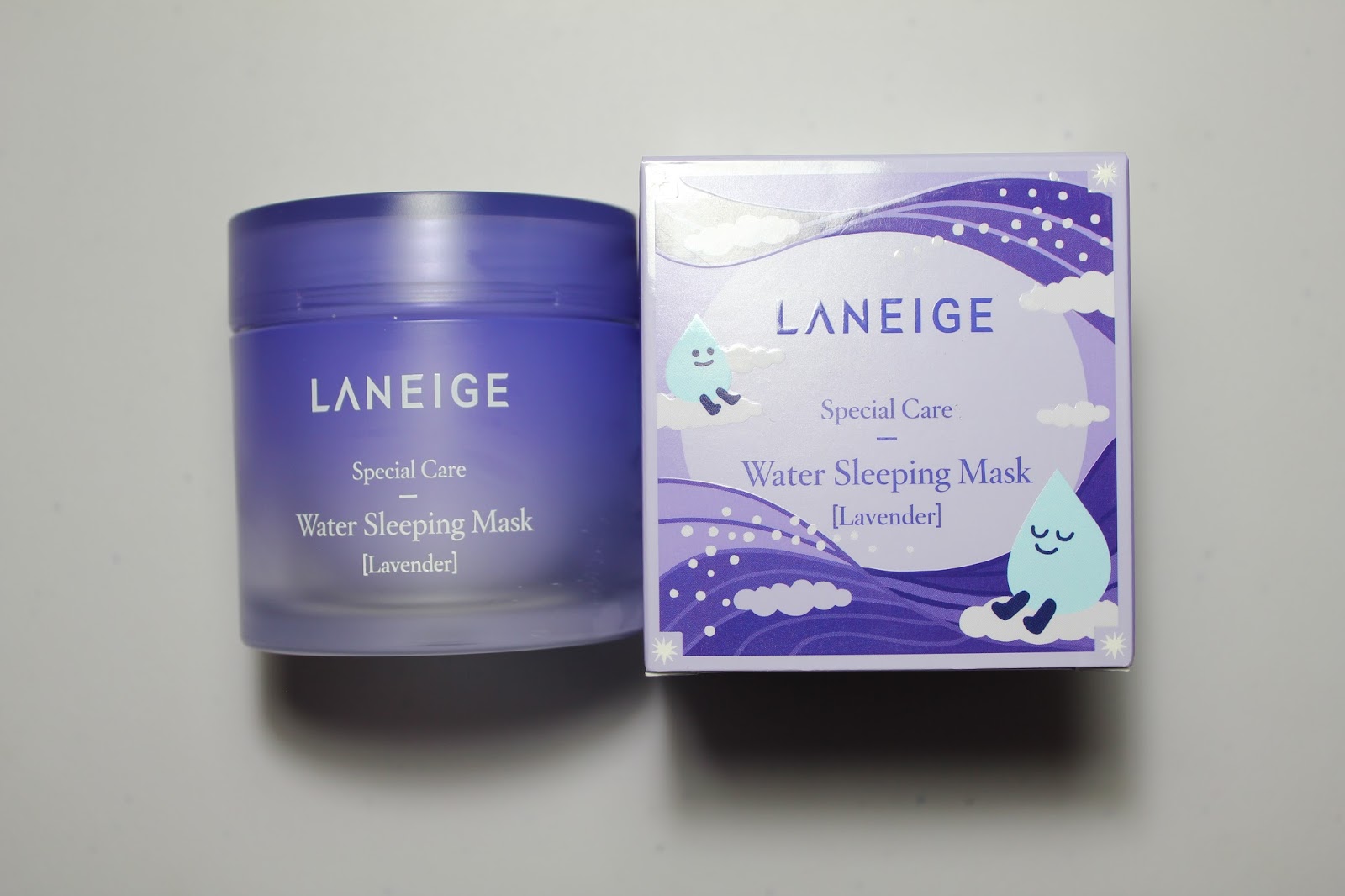 [Review] Laneige Water Sleeping Mask Lavender Peach Dandelion