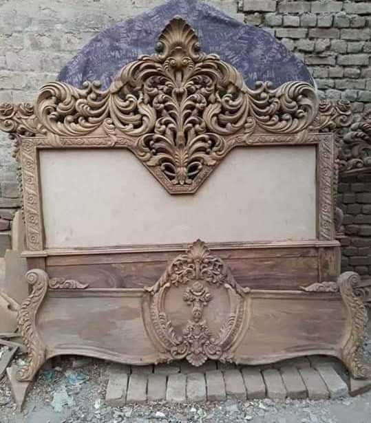 Chiniot Furniture Bed Sets Designs in Pakistan Peshawar Furniture