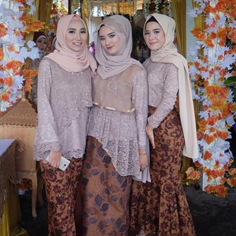 Model Kebaya Jilbab Modern Untuk Muda Mudi