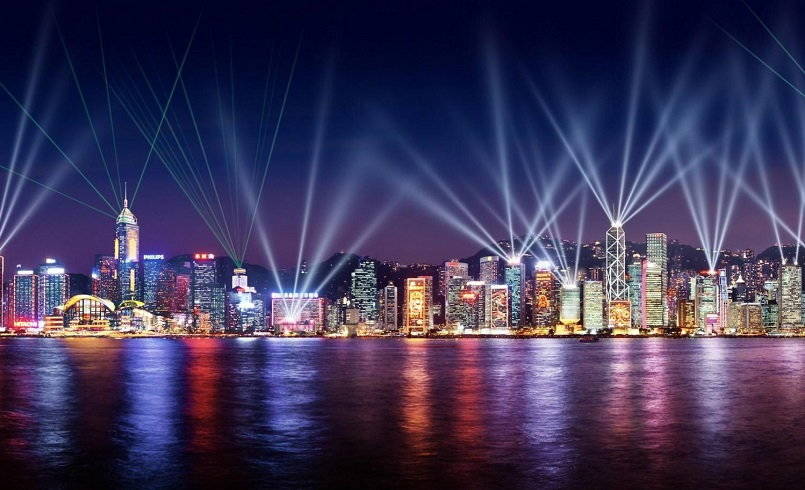 Hong Kong's Symphony of Lights Show Hong Kong's Symphony of Lights Show