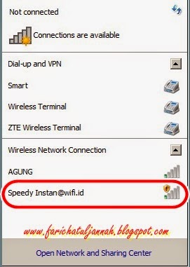 Cara Menggunakan Speedy Instan Wifi Id