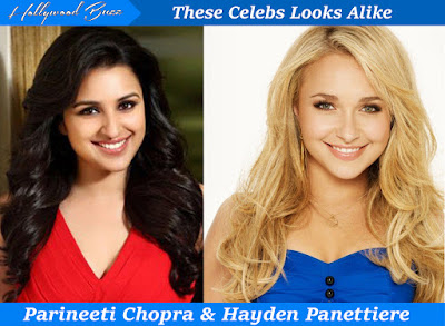 Parineeti Chopra & Hayden Panettiere These Hollywood & Bollywood Celebs look alike, Hollywood Buzz