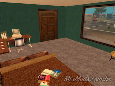 gta sa mod nova casa do cj hd interior estilo gta v corrigida