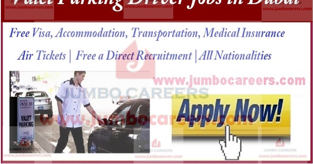 Latest Valet Parking Jobs in Dubai with Free Visa
