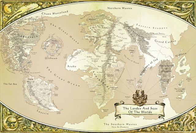 Warhammer World Map