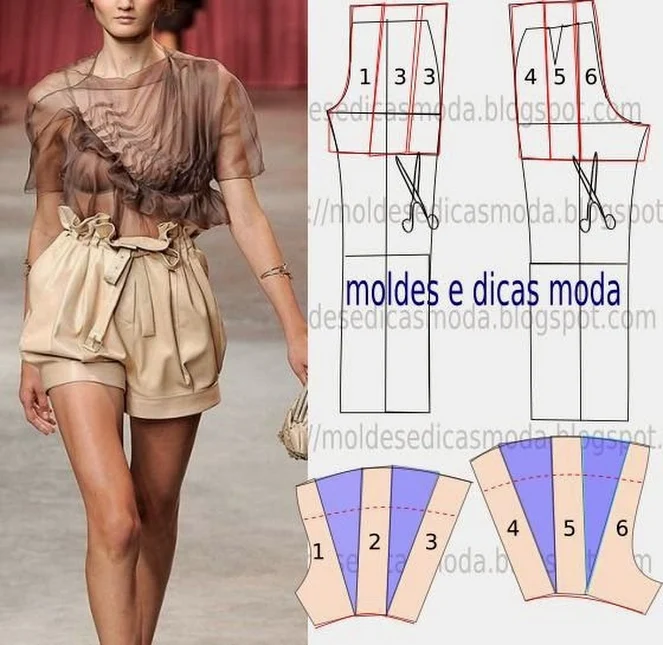 MOLDE DE CALÇA - 13