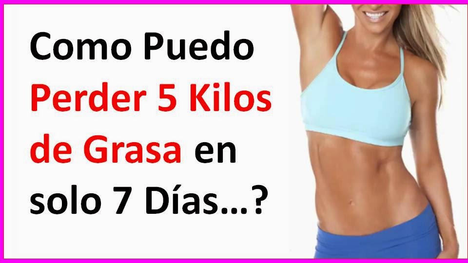 Quemar grasa en 1 semana