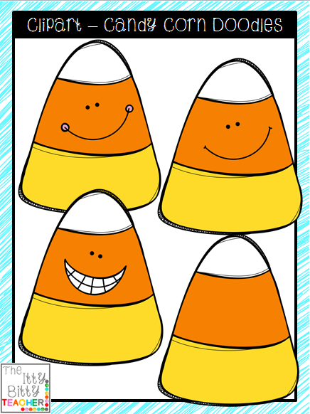 http://www.teacherspayteachers.com/Product/Clipart-Candy-Corn-Doodles-1475642
