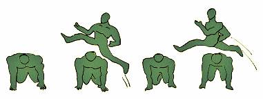 Games and exercises to teach the technique of high jump in athletics Games and exercises to teach the technique of high jump in athletics
