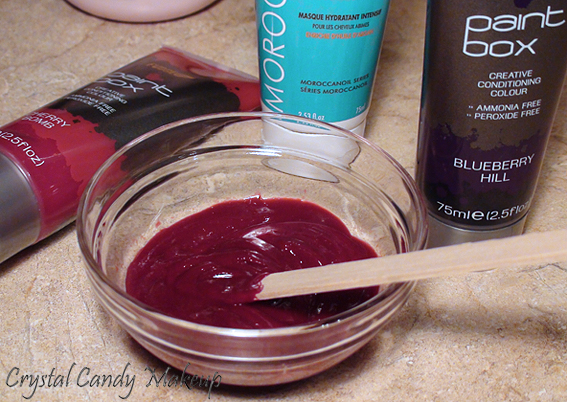 Do It Yourself Tinted Treatment Red Hair Manic Panic Fudge Paintbox Hair Colour 