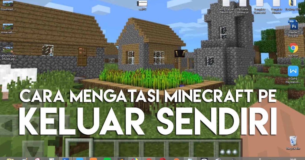 7 Cara Mengatasi Minecraft Pocket Edition Keluar Sendiri Force Close Reza Nauma Solusi Komputer Ponsel