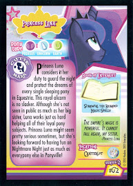 My Little Pony Princess Luna Series 2 Trading Card