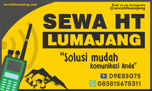 Sewa HT Handy Talky Lumajang, Jember, Probolinggo, Bondowoso, Situbondo