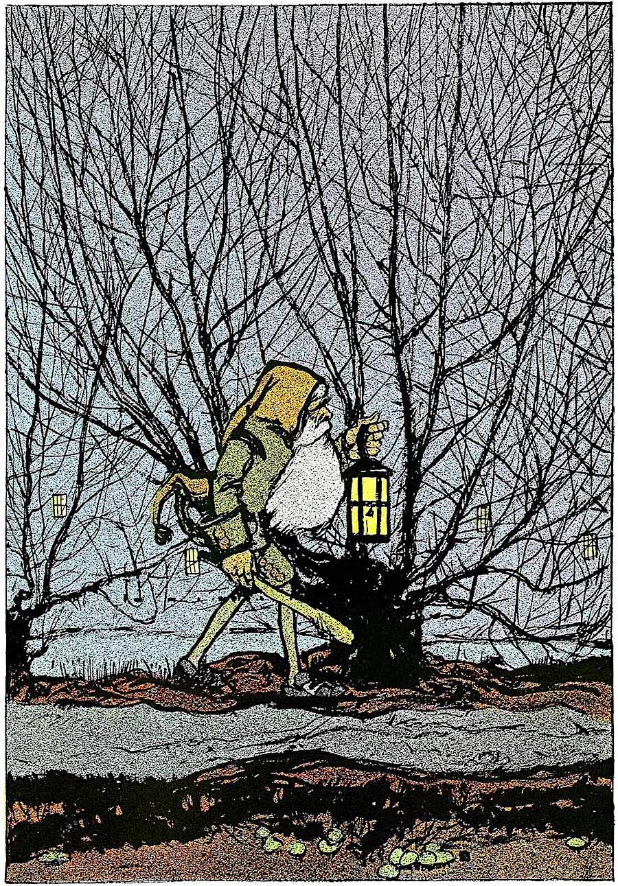 C.B. Falls C.B. Falls color illustration for Snow White