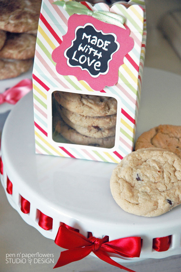 Pen + Paper Flowers STYLiNG Cookie Exchange or Bake Sale Packaging