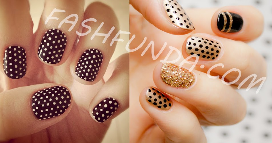 2. 10 Creative Dotted Nail Art Designs - wide 7