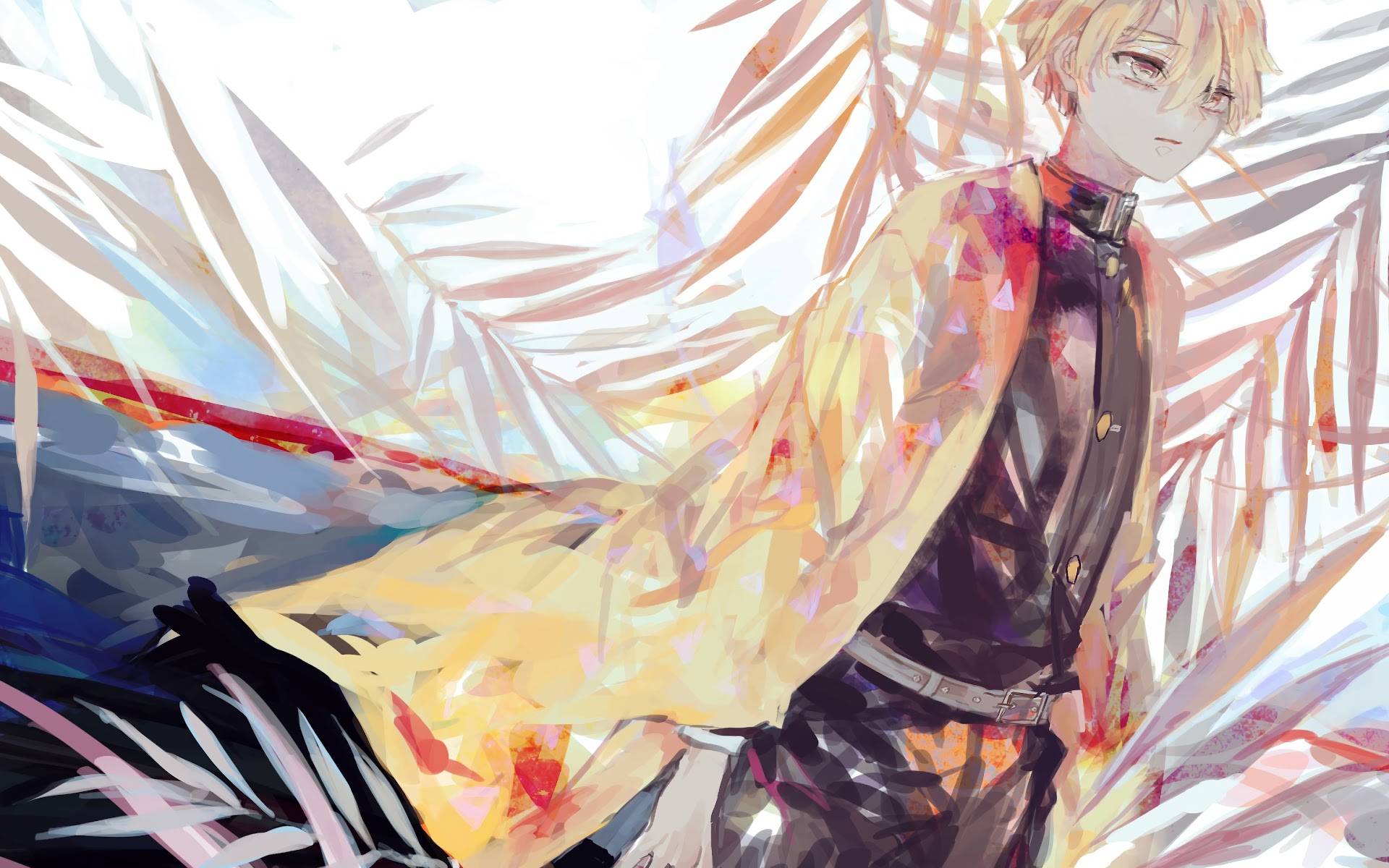 Zenitsu Agatsuma, Kimetsu no Yaiba, 4K, 28 Wallpaper