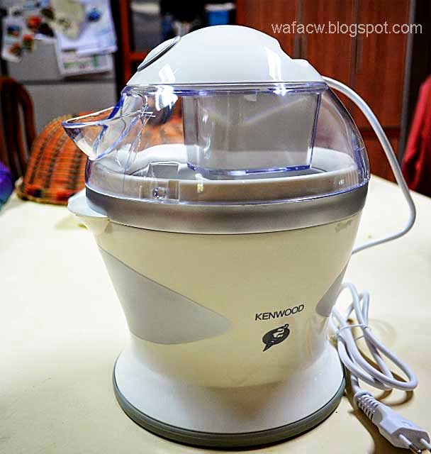 Seronok Dapat Ice Cream Maker Kenwood MyBlog