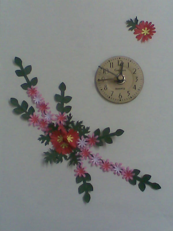 Arts 'N Crafts Punch Craft Wall Clock