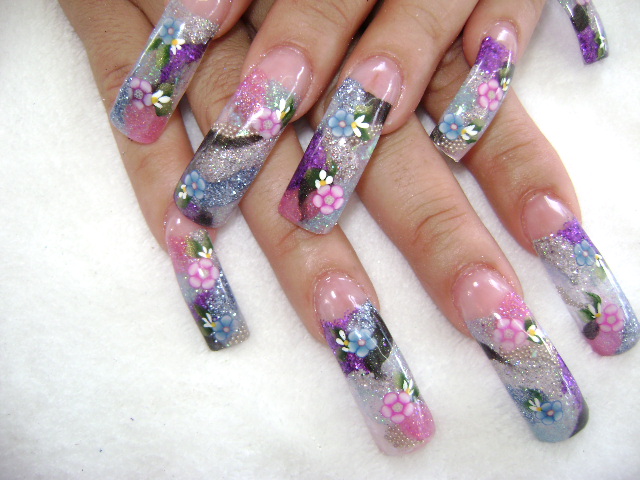 long nail art picture 