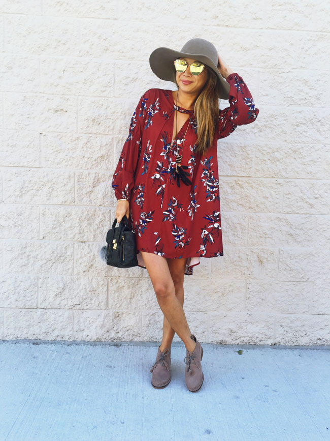 Shimmer Booties for Fall Red Soles and Red Wine