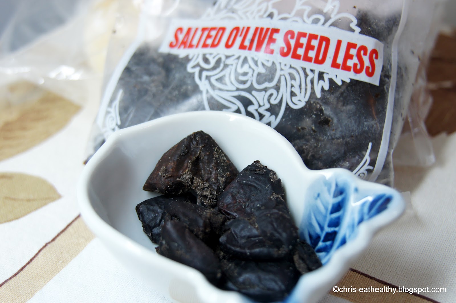 chriseathealthy Salted Myrobalans & Chinese Olives