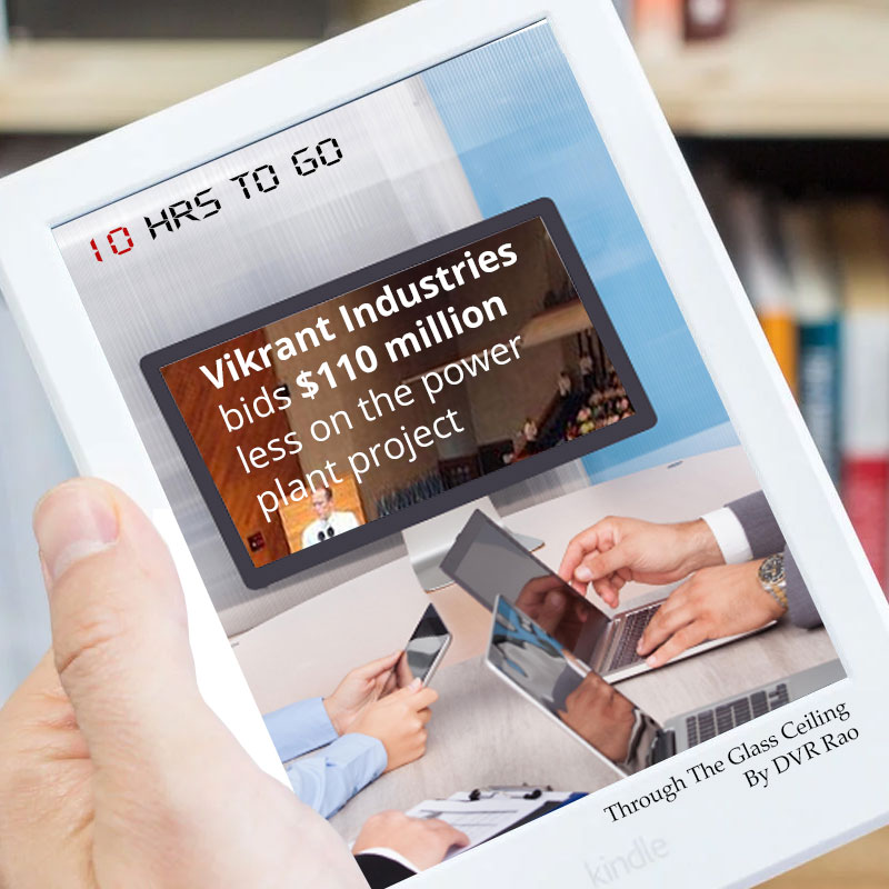 "Through The Glass Ceiling" Book Release Synopsis DVR Rao