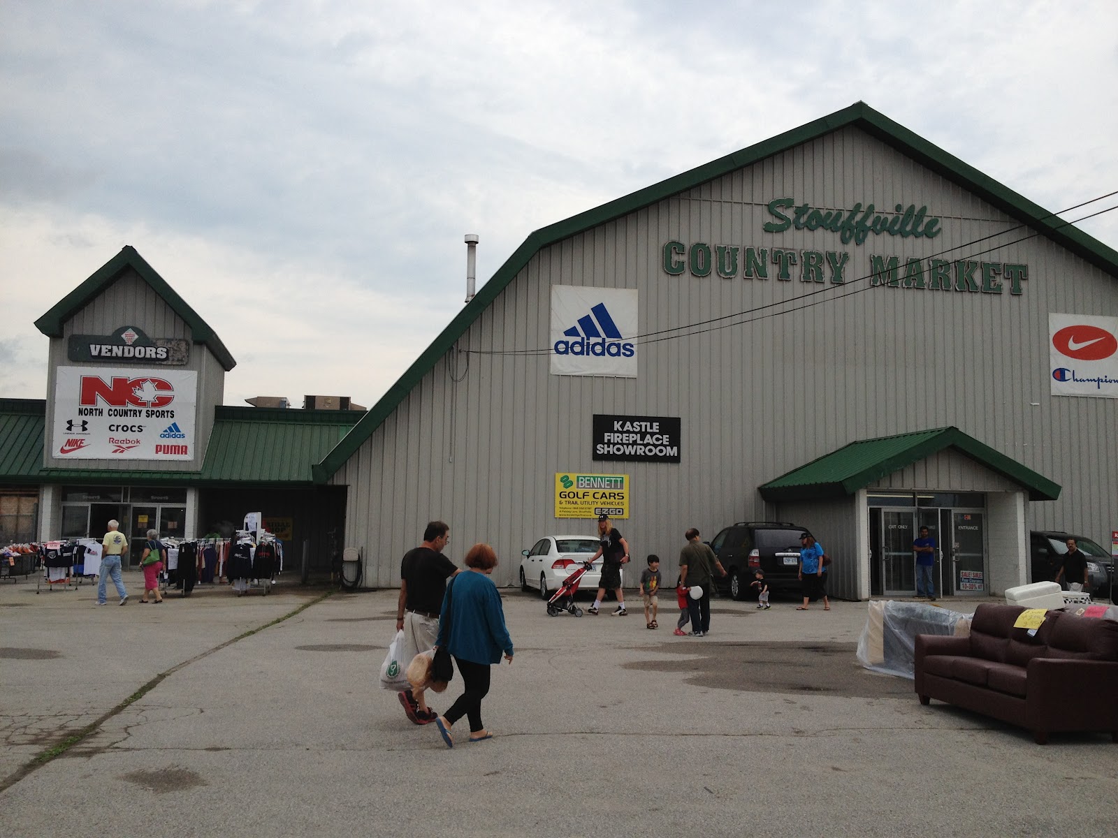 Rediscovering Toronto as a mom Stoufville Flea Market Not like I