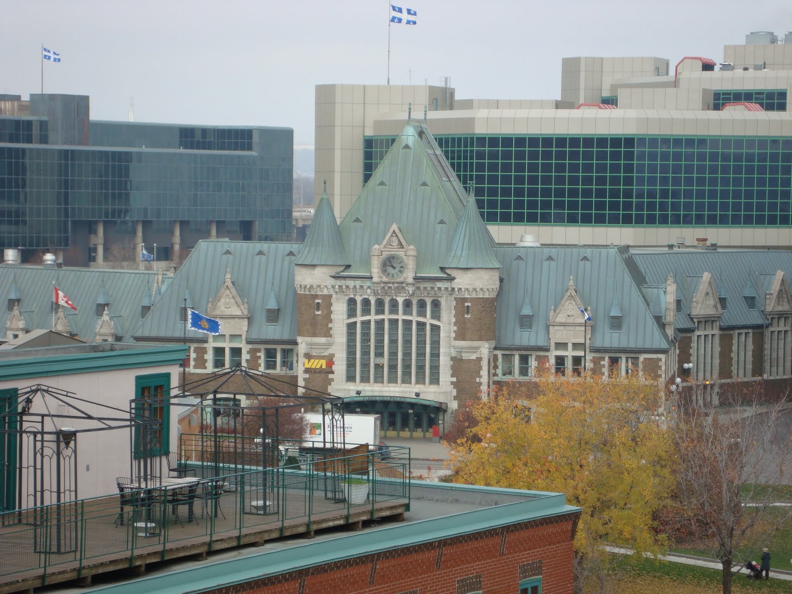 here.there.everywhere Quebec City 2010 Gare du Palais Bus Terminal