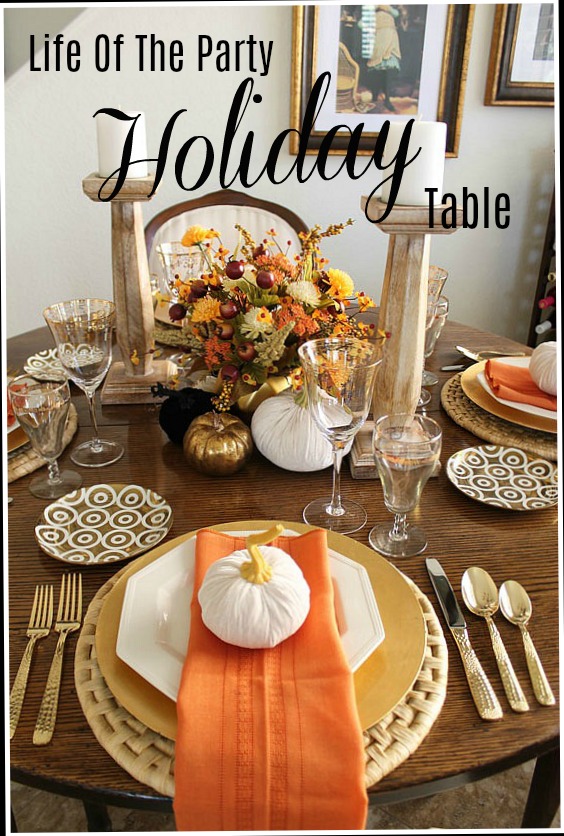 Life Of The Party Holiday Table - Sponsored by Wayfair