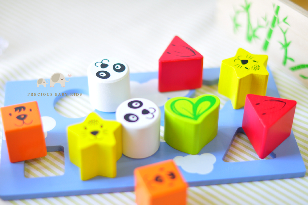 precious Hape Wooden Shape Sorter Box Toy