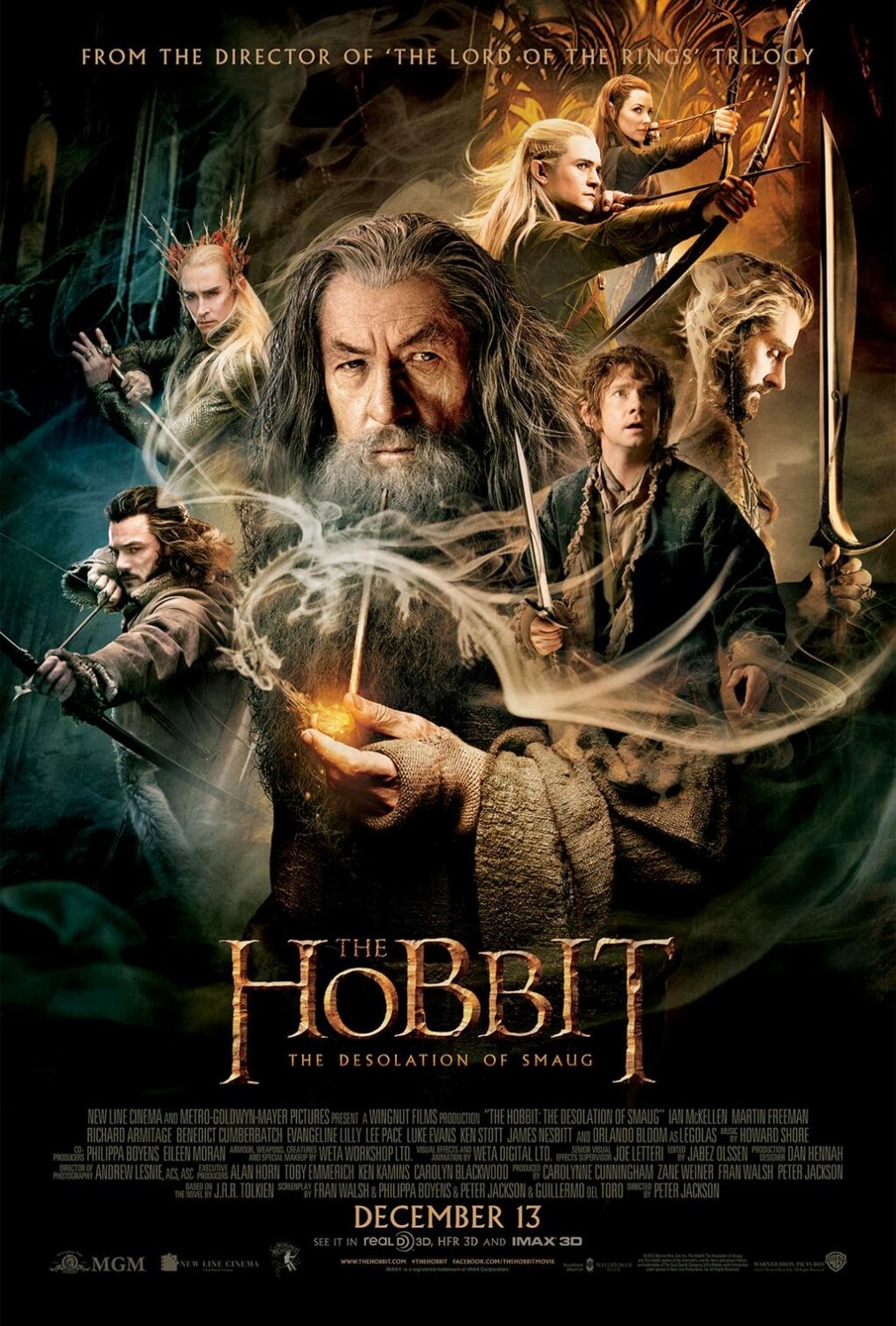I see fire... I am fire... "Hobbit: Pustkowie Smauga"