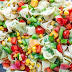 Garden Veggie Tortellini Pasta Salad #vegan #salad