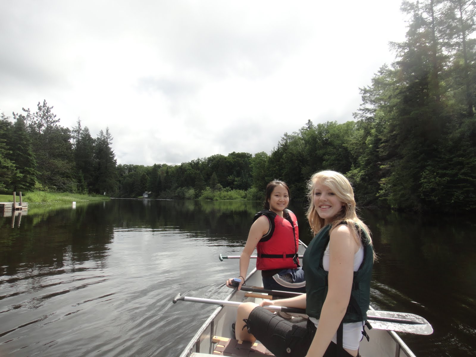 Across The Pond: Canoeing, Waterfalls, Chipmunks and Raccoons
