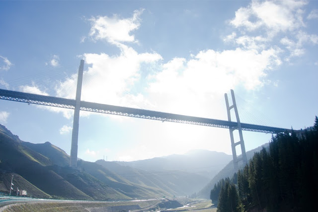 Guozigou Bridge in the morning