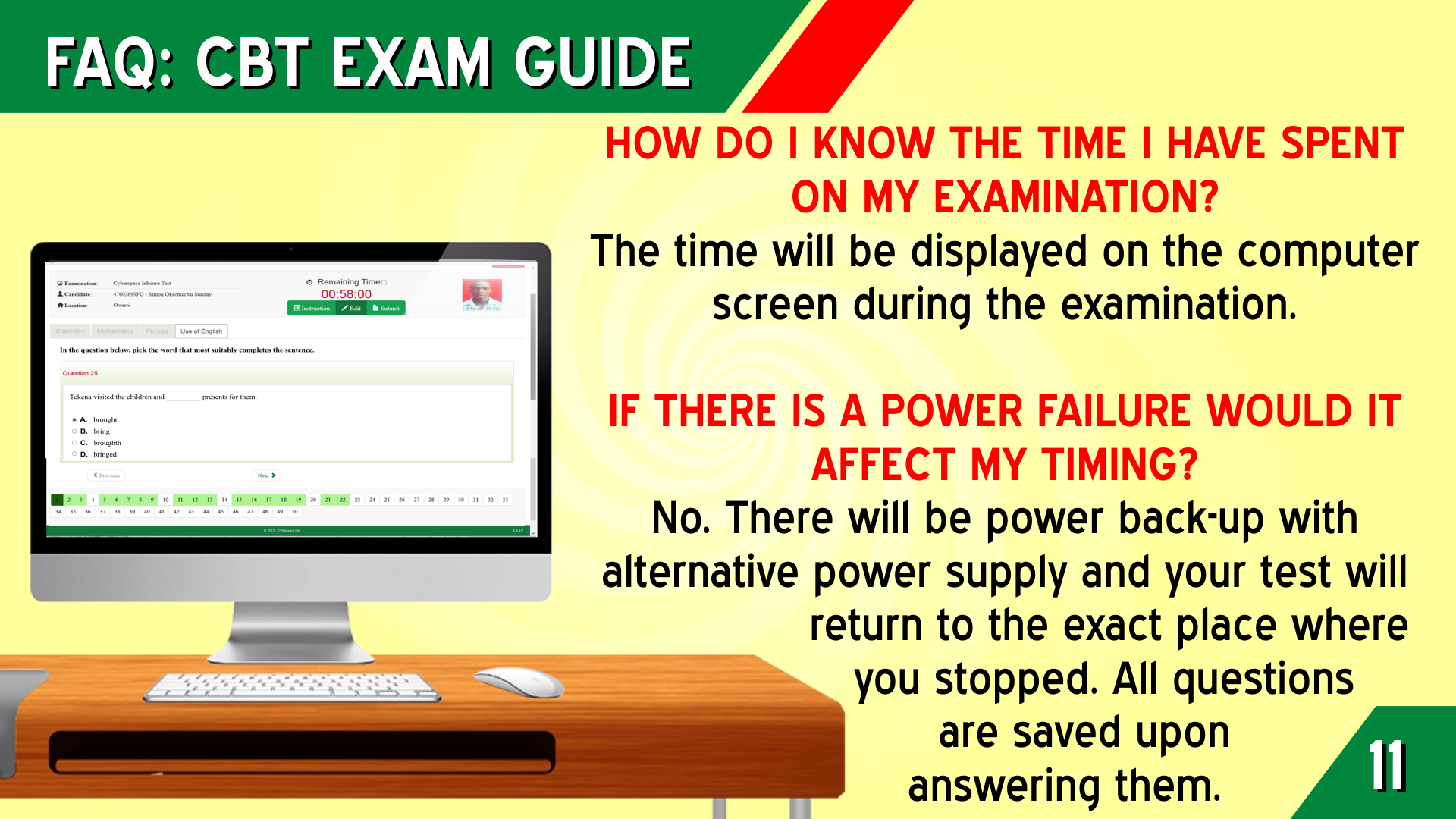IF THERE IS A POWER FAILURE WOULD IT AFFECT MY TIMING?
