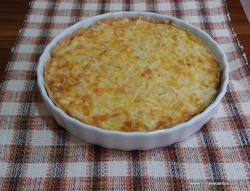 quiche queijo canastra