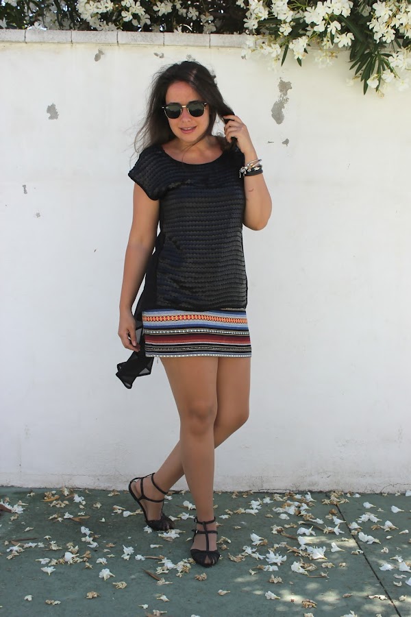 Costura fácil: mini falda étnica DIY (patrón gratis)