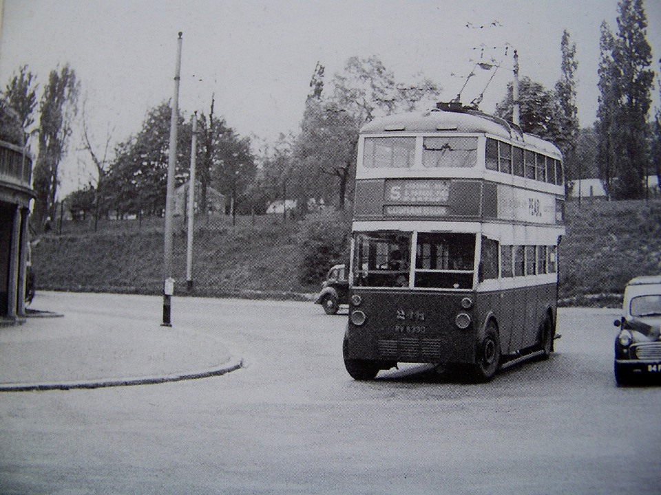 ........................Trolley bus at Cosham