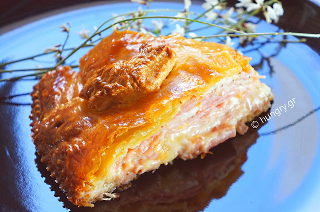 Ham & Cheese Pie in Puff Pastry