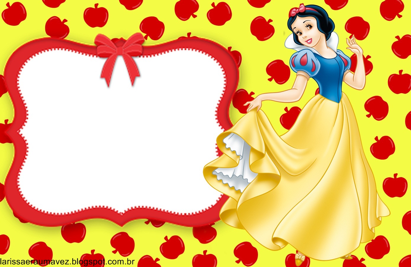 larissa era uma vez kit digital grátis para imprimir branca de neve