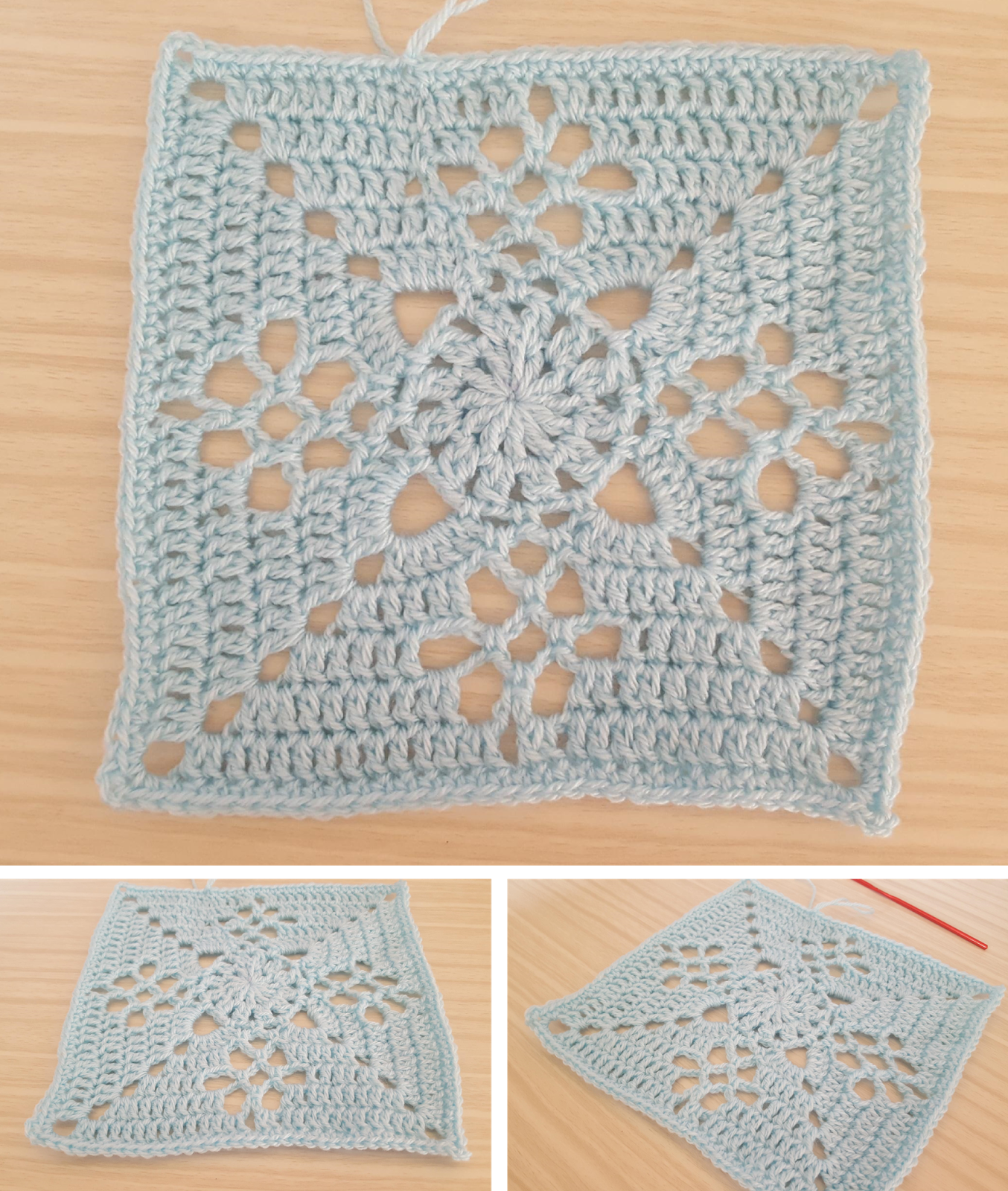 Victorian Lattice Square Free Crochet Pattern
