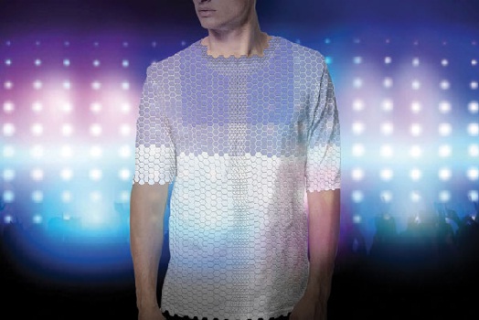 Ultra Plexus una camisa que cambia de forma y color ideal las