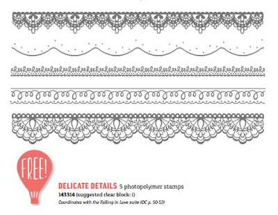 Delicate Details - Sale-A-Bration - Free with $90 order - Simply Stamping with Narelle
