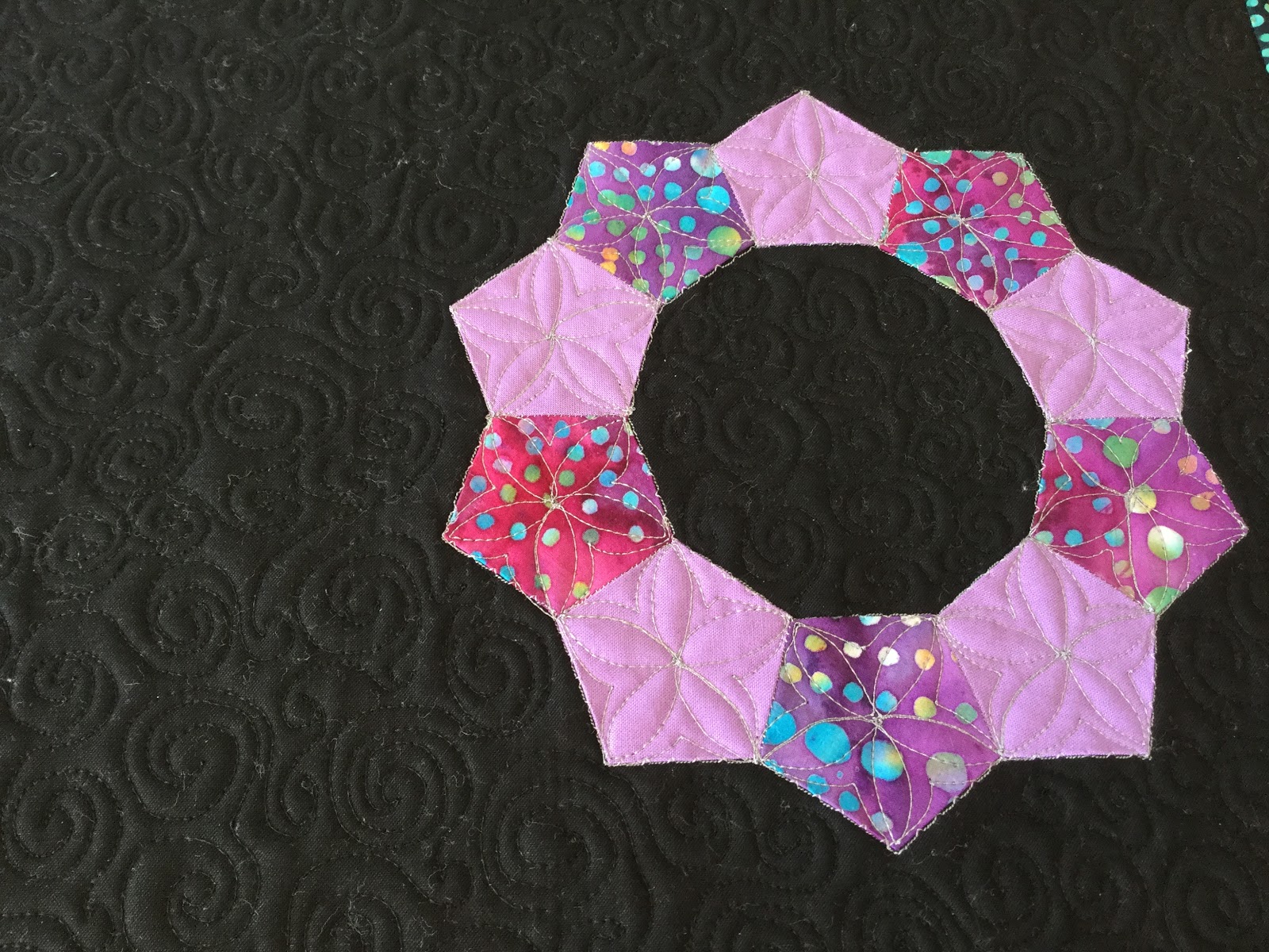 Savor Every Stitch English Paper Piecing Placemat Set