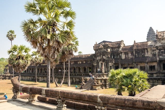 kambodža, siem reap, angkor, vat, wat, cestování, Asie