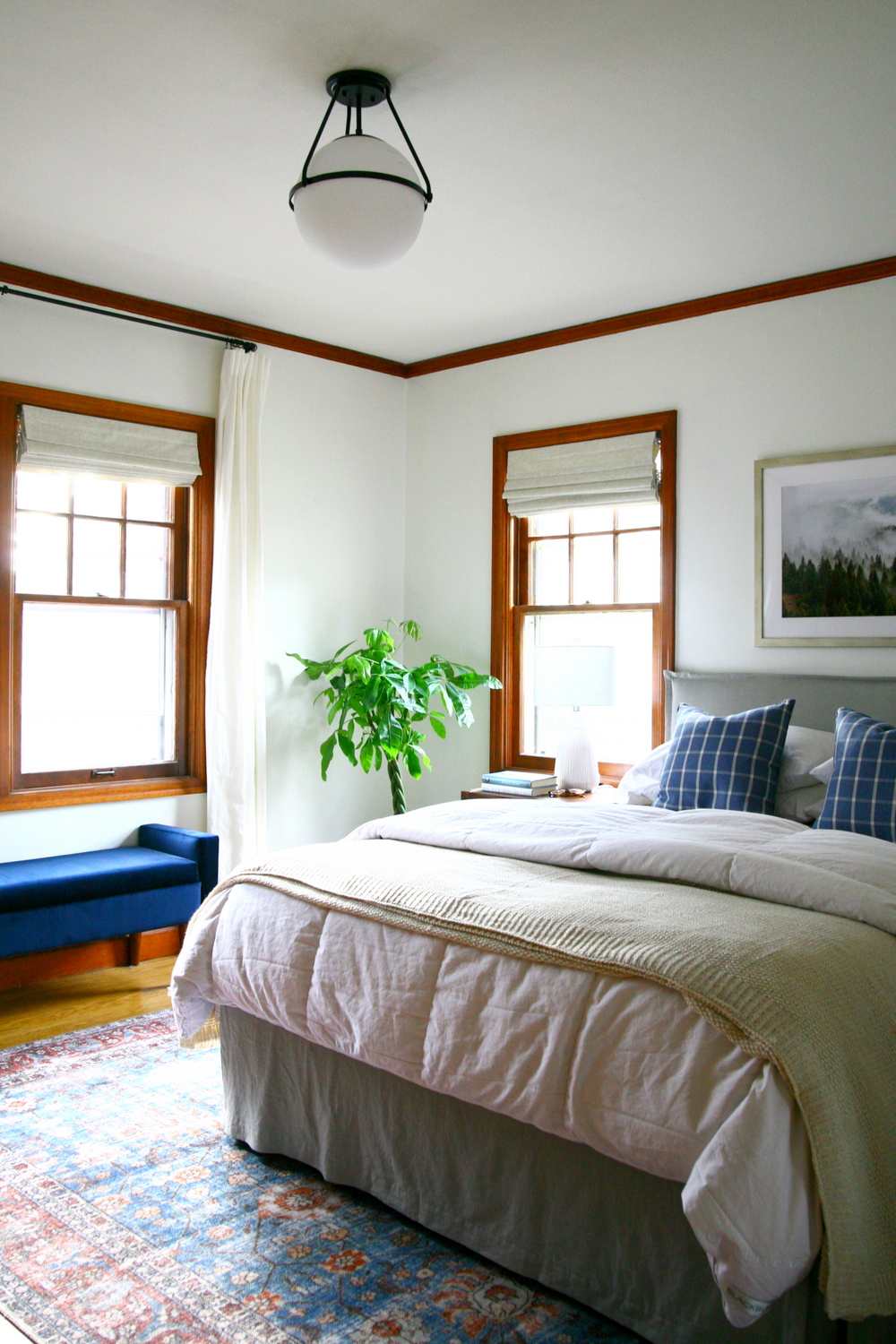 Modern Traditional Master Bedroom Reveal Week 6 of the One Room